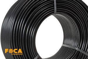 رول کلاف لوله پلی اتیلن کشاورزی 16 و 20 میلیمتر - فوکا، تولیدکننده لوازم آبیاری قطره ای با بهترین قیمت و کیفیت