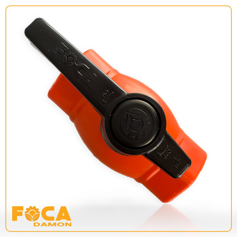 شیر توپی پلیمری یا بال ولو PP سایز 1 اینچ - فوکا تجارت دامون