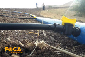 comparison of lay flat with pe threaded pipe 1